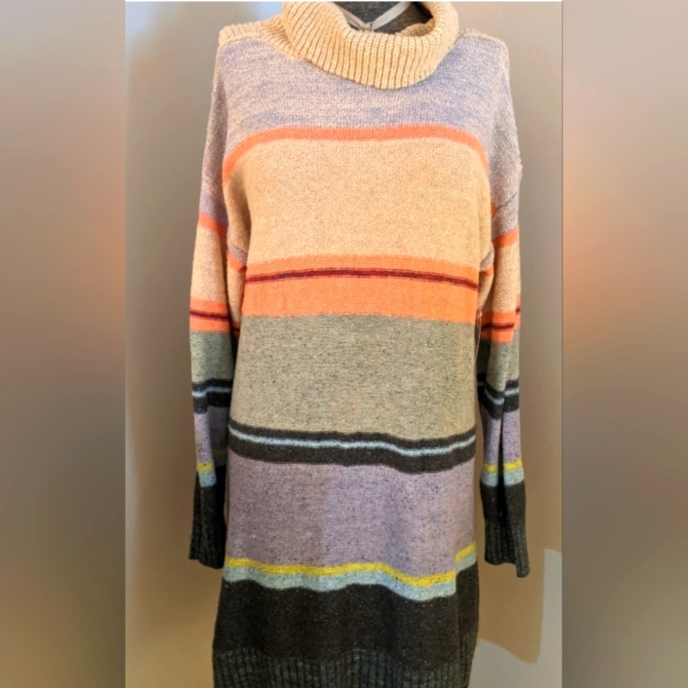🌞Anthropologie-Daily Practice Tunic Swtr dress Women's Size small ❤️